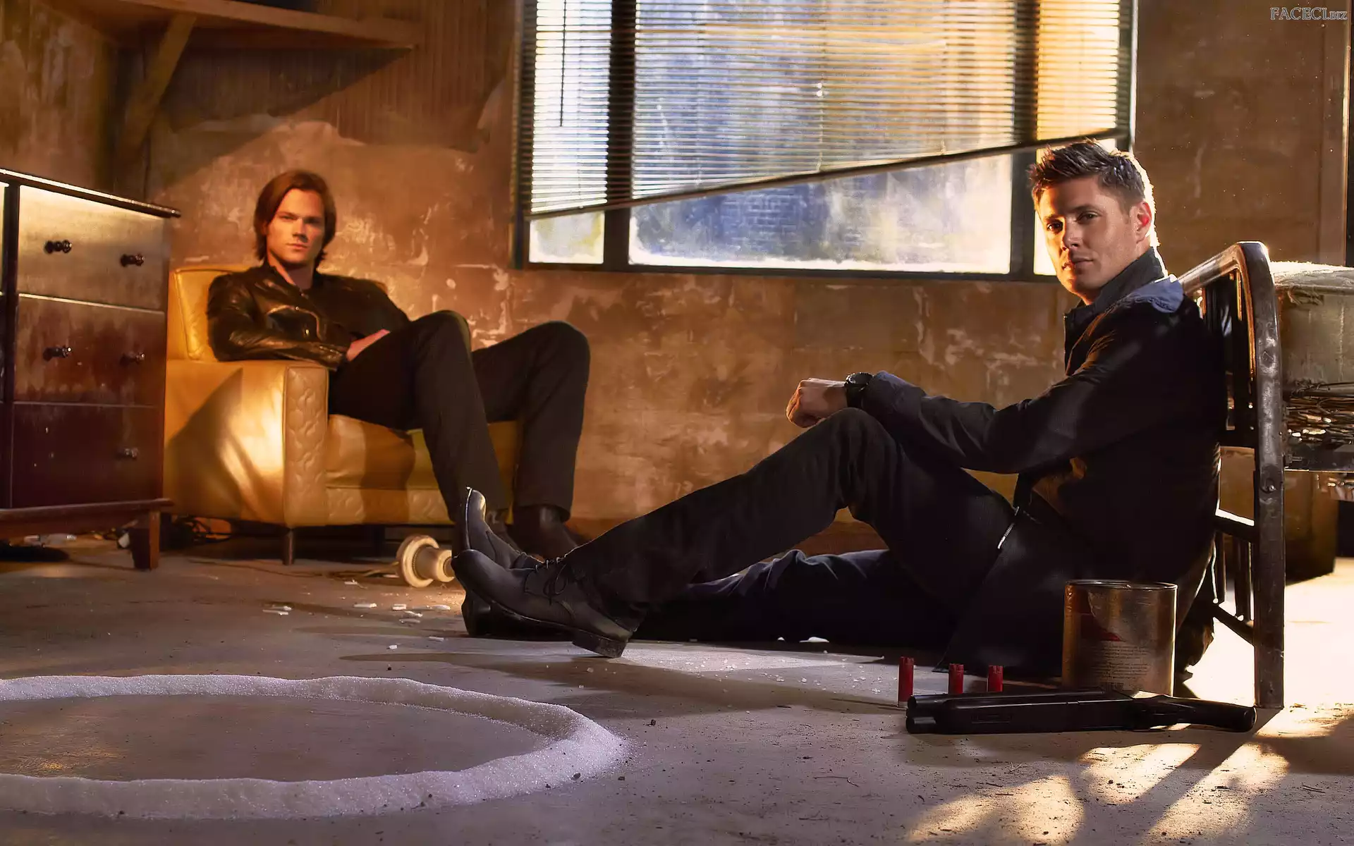 Supernatural, Sam, Jared Padalecki, Jensen Ackles, Dean, Nie z tego świata