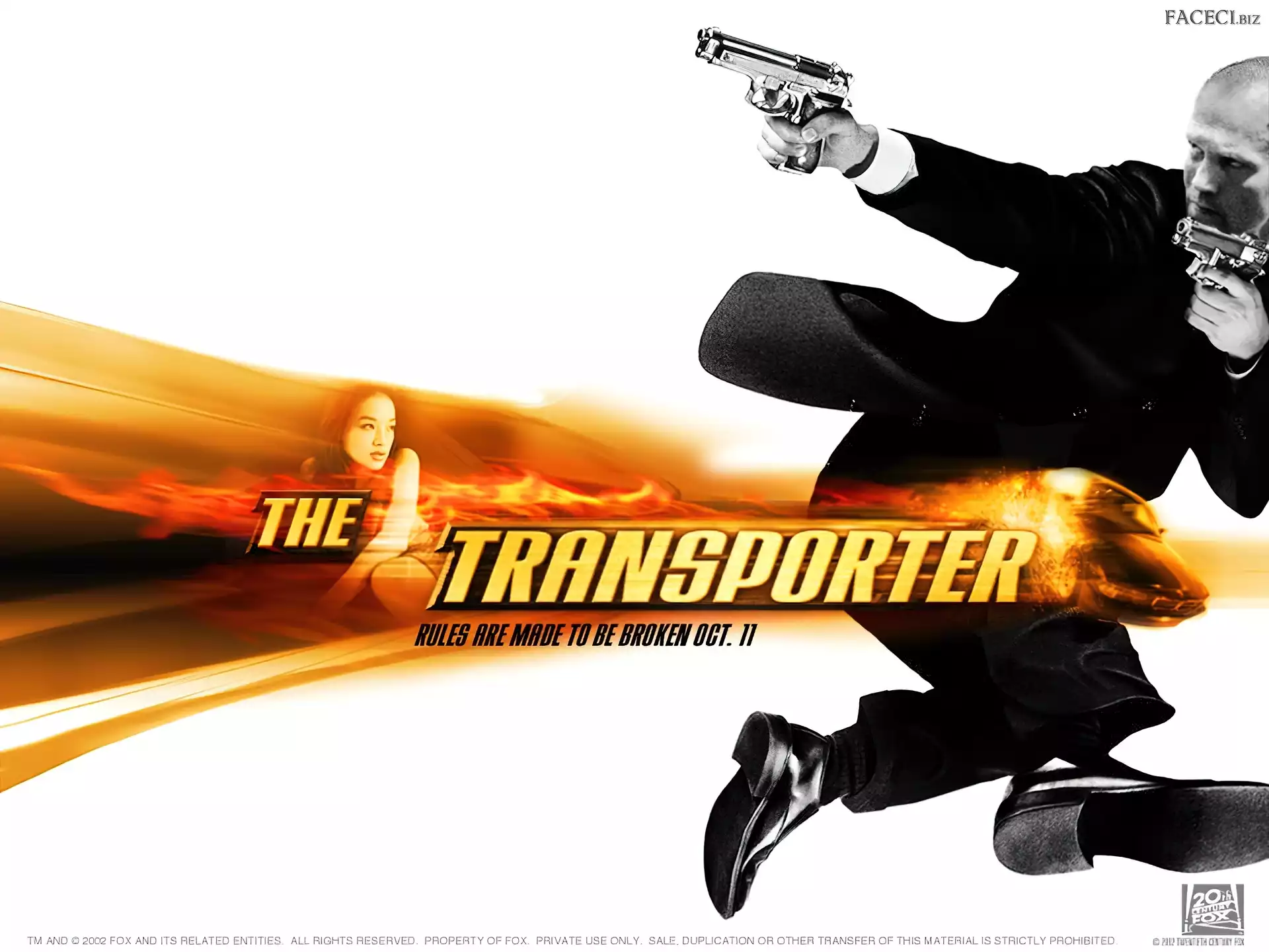 marynarka, Transporter 1, Jason Statham